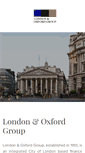 Mobile Screenshot of londonandoxford.com